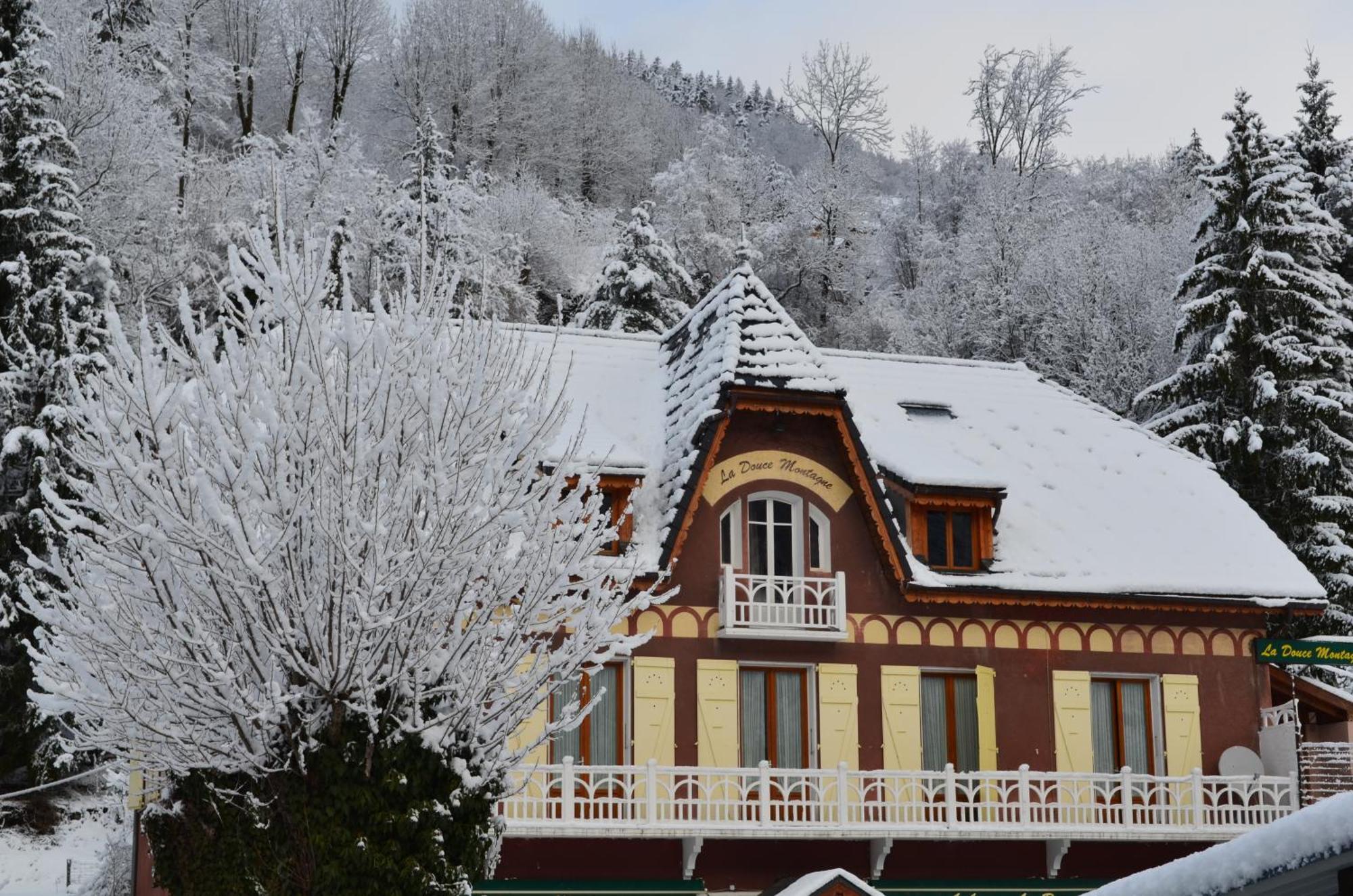 Auberge La Douce Montagne Hotel Allemont Buitenkant foto